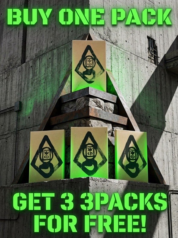 GMO x Chemdog91(R) and DosZkittlez x Chemdog91(R) sale pack